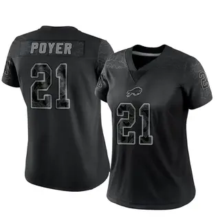 Jordan Poyer Buffalo Bills Women's Limited Reflective Nike Jersey - Black