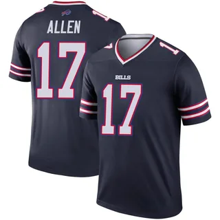 Josh Allen Buffalo Bills Youth Legend Inverted Nike Jersey - Navy