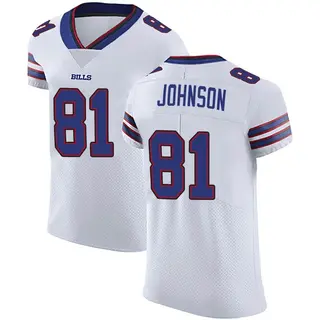 KeeSean Johnson Buffalo Bills Men's Elite Vapor Untouchable Nike Jersey - White