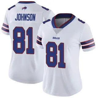KeeSean Johnson Buffalo Bills Women's Limited Color Rush Vapor Untouchable Nike Jersey - White