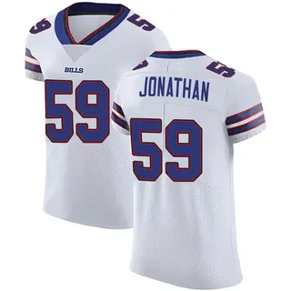 Kingsley Jonathan Buffalo Bills Men's Elite Vapor Untouchable Nike Jersey - White