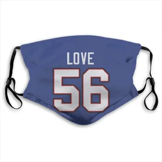 Mike Love Buffalo Bills Reusable & Washable Face Mask