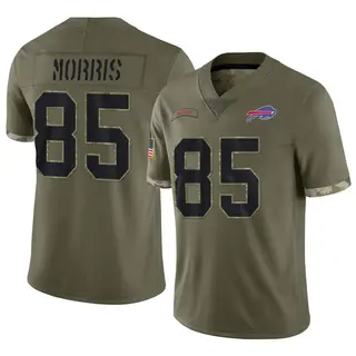 Quintin Morris Buffalo Bills Men's Limited 2022 Salute To Service Nike Jersey - Olive