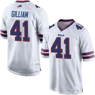 Reggie Gilliam Buffalo Bills Men's Game Nike Jersey - White