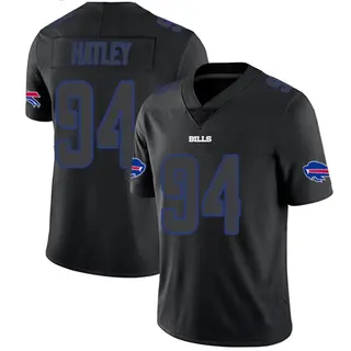 Rickey Hatley Buffalo Bills Men's Limited Nike Jersey - Black Impact