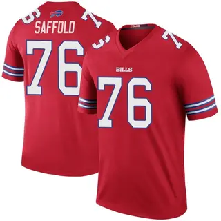 Rodger Saffold Buffalo Bills Men's Color Rush Legend Nike Jersey - Red