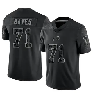 Ryan Bates Buffalo Bills Men's Limited Reflective Nike Jersey - Black