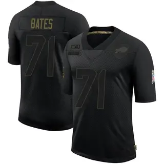 Ryan Bates Buffalo Bills Youth Limited 2020 Salute To Service Nike Jersey - Black