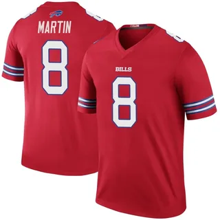 Sam Martin Buffalo Bills Men's Color Rush Legend Nike Jersey - Red
