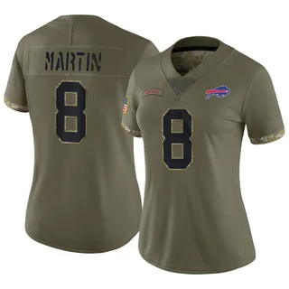 Sam Martin Buffalo Bills Women's Limited 2022 Salute To Service Nike Jersey - Olive