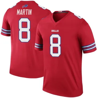 Sam Martin Buffalo Bills Youth Color Rush Legend Nike Jersey - Red