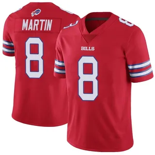 Sam Martin Buffalo Bills Youth Limited Color Rush Vapor Untouchable Nike Jersey - Red