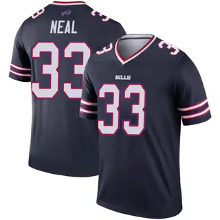 Siran Neal Buffalo Bills Men's Legend Inverted Nike Jersey - Navy