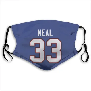 Siran Neal Buffalo Bills Reusable & Washable Face Mask