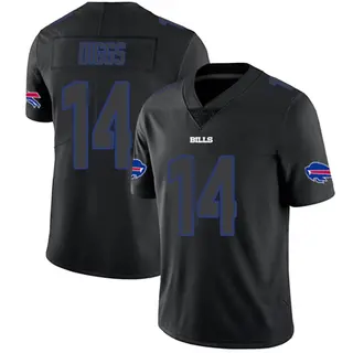 Stefon Diggs Buffalo Bills Men's Limited Nike Jersey - Black Impact