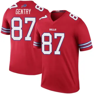 Tanner Gentry Buffalo Bills Men's Color Rush Legend Nike Jersey - Red