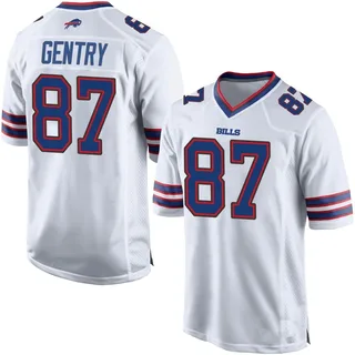 Tanner Gentry Buffalo Bills Men's Game Nike Jersey - White