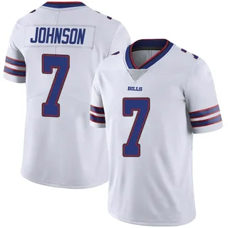 Taron Johnson Buffalo Bills Youth Limited Color Rush Vapor Untouchable Nike Jersey - White