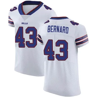 Terrel Bernard Buffalo Bills Men's Elite Vapor Untouchable Nike Jersey - White