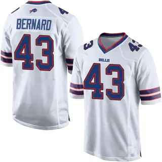 Terrel Bernard Buffalo Bills Men's Game Nike Jersey - White