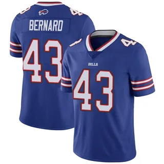 Terrel Bernard Buffalo Bills Men's Limited Team Color Vapor Untouchable Nike Jersey - Royal