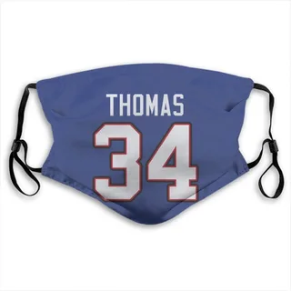 Thurman Thomas Buffalo Bills Reusable & Washable Face Mask