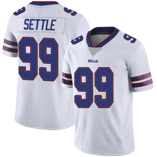 Tim Settle Buffalo Bills Men's Limited Color Rush Vapor Untouchable Nike Jersey - White