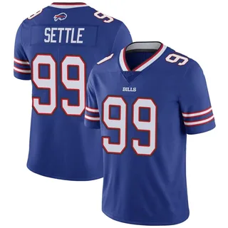 Tim Settle Buffalo Bills Men's Limited Team Color Vapor Untouchable Nike Jersey - Royal