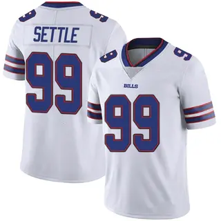 Tim Settle Buffalo Bills Youth Limited Color Rush Vapor Untouchable Nike Jersey - White