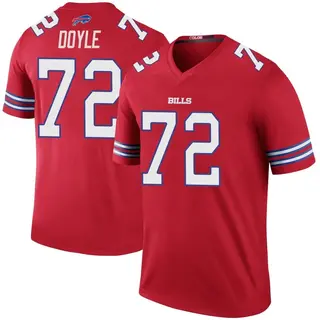 Tommy Doyle Buffalo Bills Men's Color Rush Legend Nike Jersey - Red