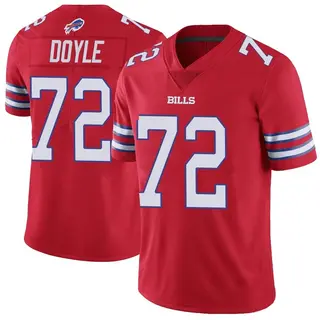 Tommy Doyle Buffalo Bills Men's Limited Color Rush Vapor Untouchable Nike Jersey - Red