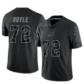 Tommy Doyle Buffalo Bills Men's Limited Reflective Nike Jersey - Black