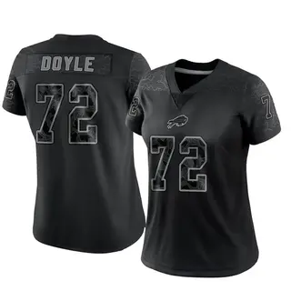 Tommy Doyle Buffalo Bills Women's Limited Reflective Nike Jersey - Black