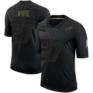 Tre'Davious White Buffalo Bills Men's Limited 2020 Salute To Service Nike Jersey - Black