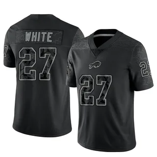 Tre'Davious White Buffalo Bills Men's Limited Reflective Nike Jersey - Black