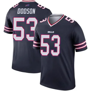 Tyrel Dodson Buffalo Bills Youth Legend Inverted Nike Jersey - Navy