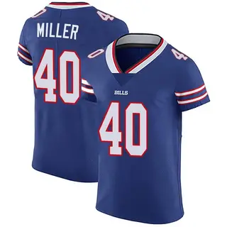 Von Miller Buffalo Bills Men's Elite Team Color Vapor Untouchable Nike Jersey - Royal Blue