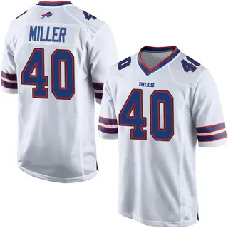 Von Miller Buffalo Bills Men's Game Nike Jersey - White