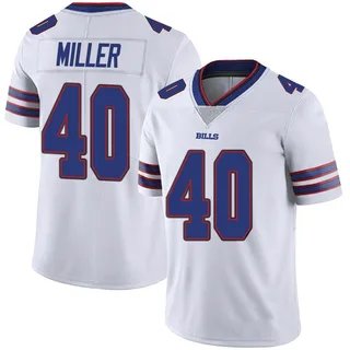 Von Miller Buffalo Bills Men's Limited Color Rush Vapor Untouchable Nike Jersey - White