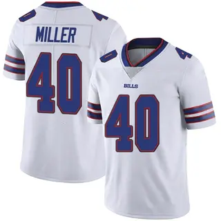 Von Miller Buffalo Bills Youth Limited Color Rush Vapor Untouchable Nike Jersey - White