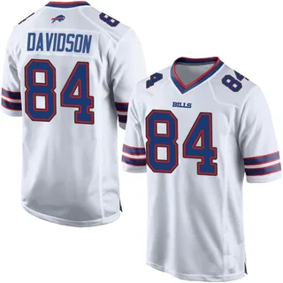 Zach Davidson Buffalo Bills Men's Game Nike Jersey - White