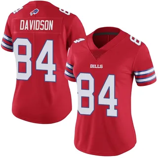 Zach Davidson Buffalo Bills Women's Limited Color Rush Vapor Untouchable Nike Jersey - Red