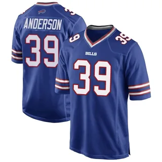 Zayne Anderson Buffalo Bills Men's Game Team Color Nike Jersey - Royal Blue
