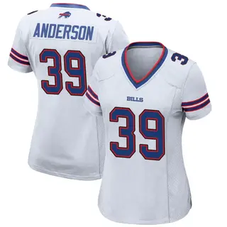 Zayne Anderson Buffalo Bills Women's Game Nike Jersey - White